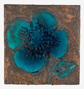 Annikki Hovisaari, relief, stengods, signerad AH ARABIA.