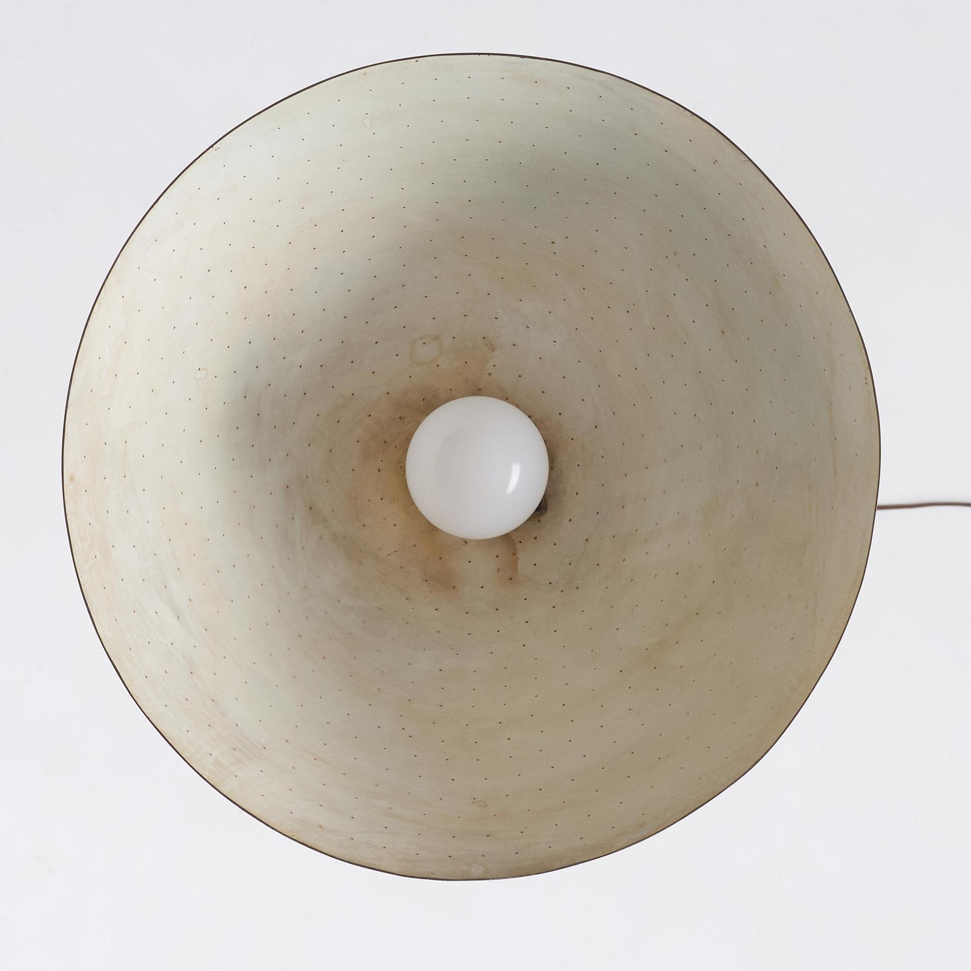 Carl-Axel Acking, a floor lamp model "2646", Bröderna Malmströms Metallvarufabrik, Malmö, 1940-50s.