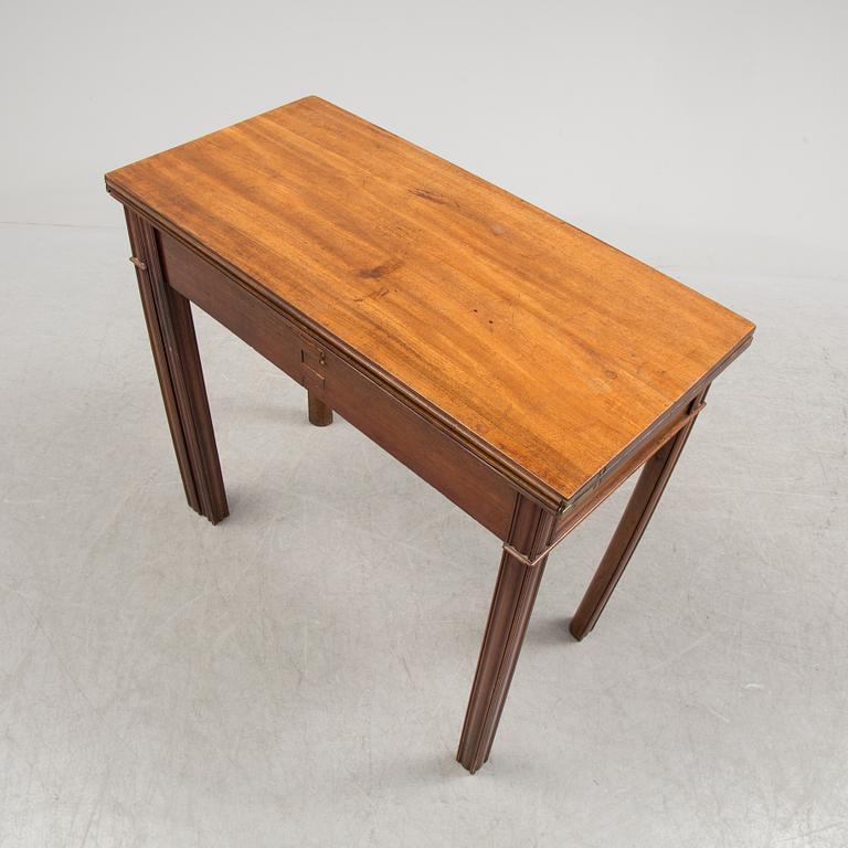 An early 19th century late Gustavian games table.