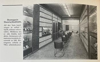 Axel Einar Hjorth, a rare pair of armchairs, Nordiska Kompaniet, 1930.