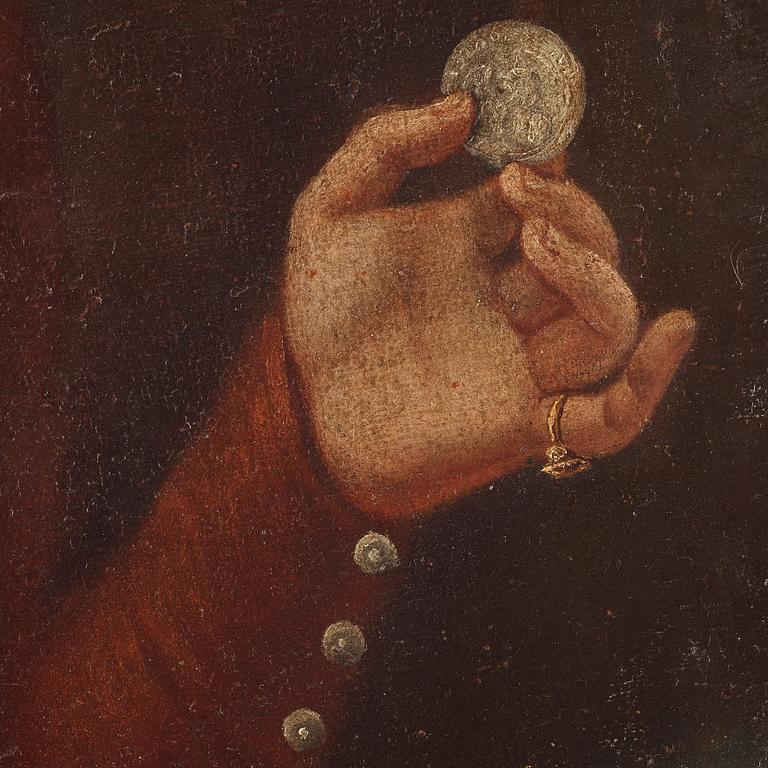 OKÄND KONSTNÄR, tidigt 1800-TAL. Porträtt av proberare och hans maka.