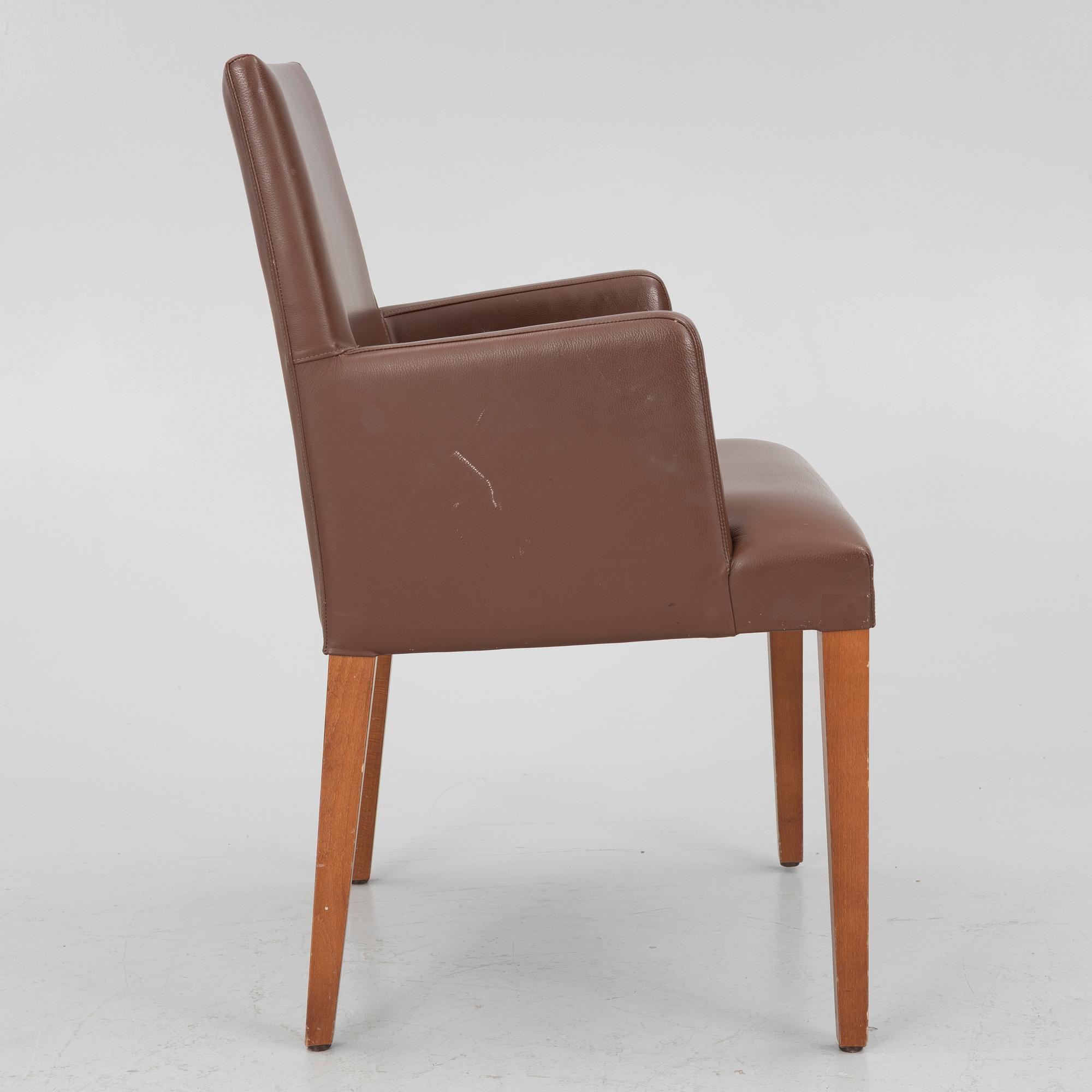 Studio Andreu, six 'Anna' armchairs, Andreu World, Spain.