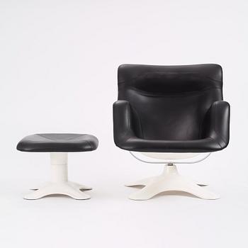 Yrjö Kukkapuro, a 'Karuselli' swivel chair, Avarte, Finland.