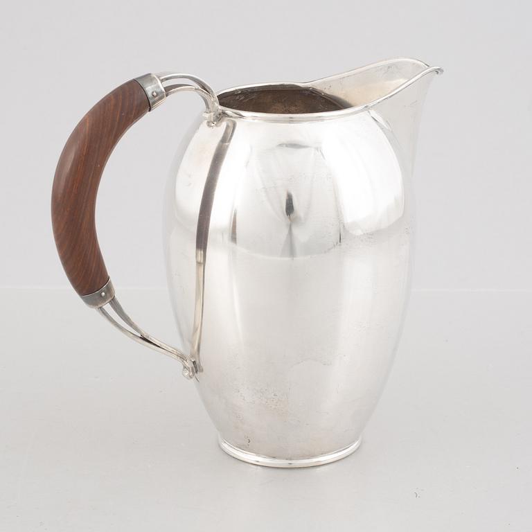 Nordisk Silverkonst, jug, silver, Helsingborg 1948.