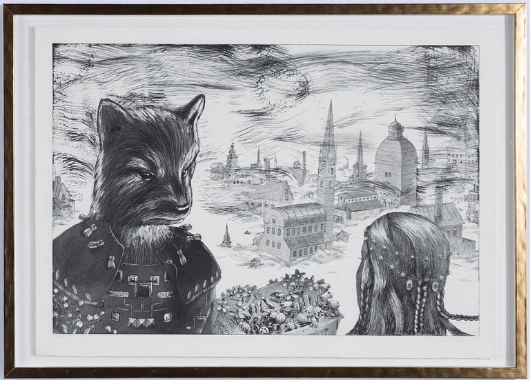 Ernst Billgren, "Vid vägens slut".