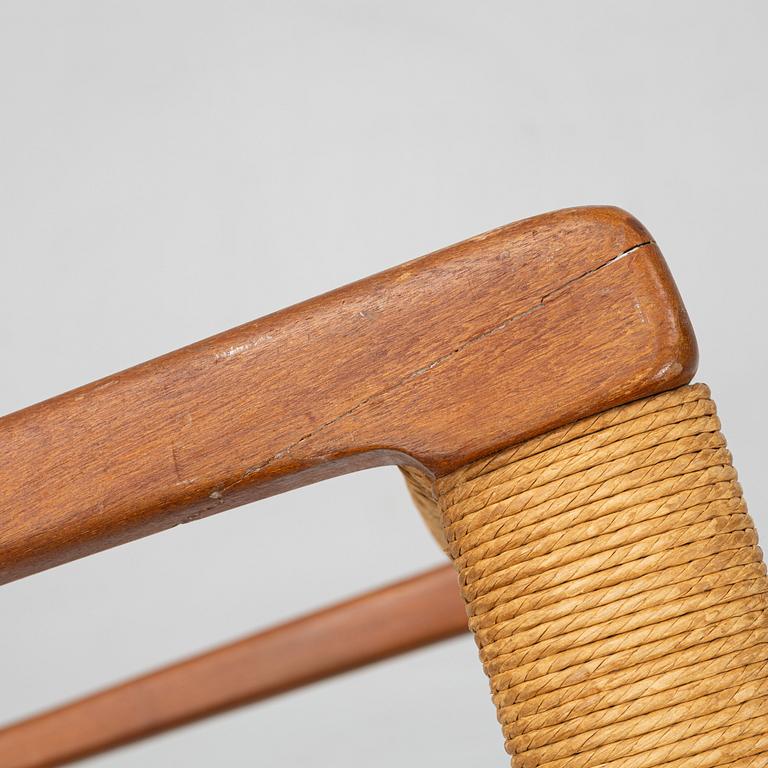 Niels Otto Møller, stolar, 6 st, modell 71, J.L. Møllers Møbelfabrik, Danmark, 1950/60-tal.