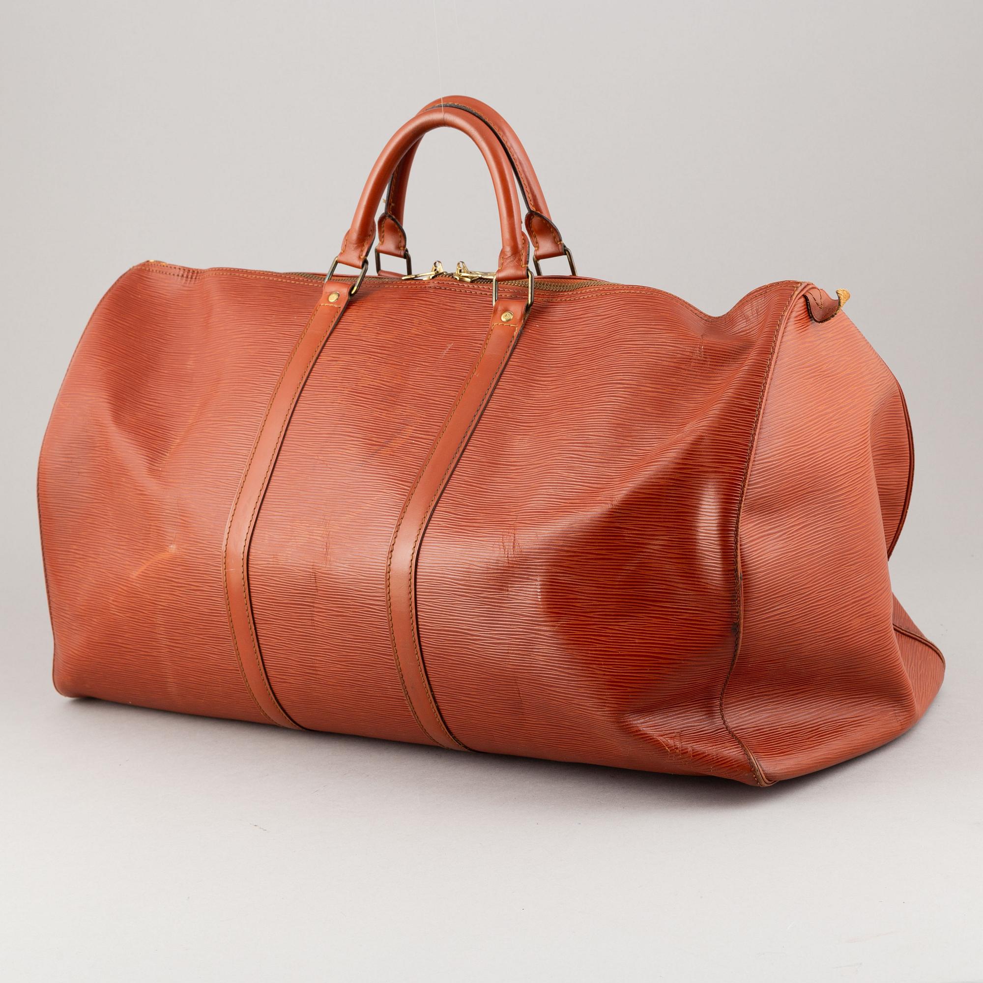 Louis Vuitton, a 'Keepall Epi 60' weekendbag, 1989.