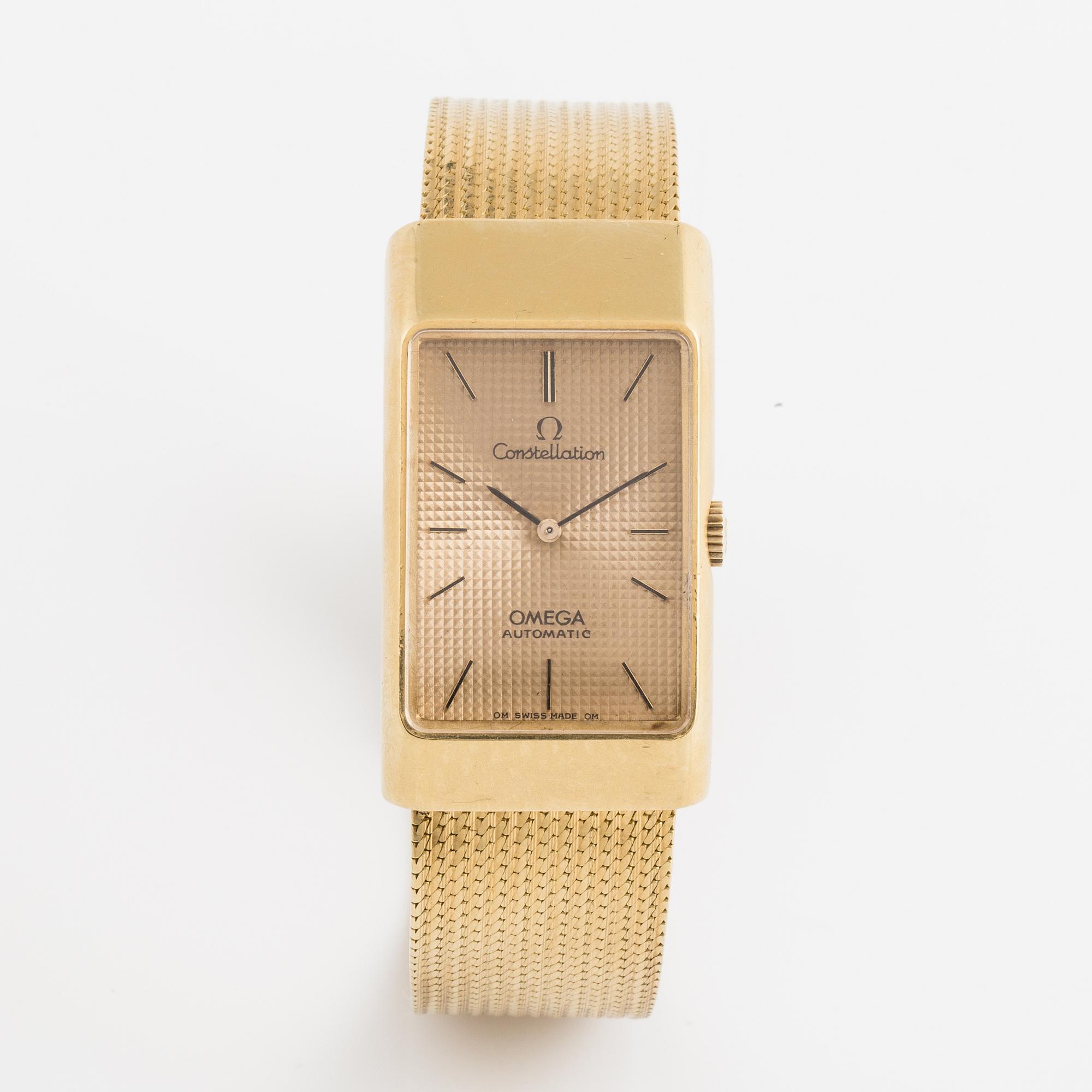 Omega, Constellation, wristwatch, 22 x 39 mm.