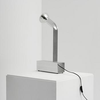 David Taylor, a unique table lamp, "Aluminium Table Lamp #4", Studio Mellösaverken, Sweden, 2025.