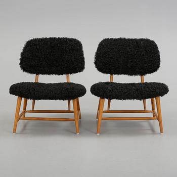 STOL, "TeVe", Alf Svensson, Ljungs Industrier. Modellen formgiven 1953.