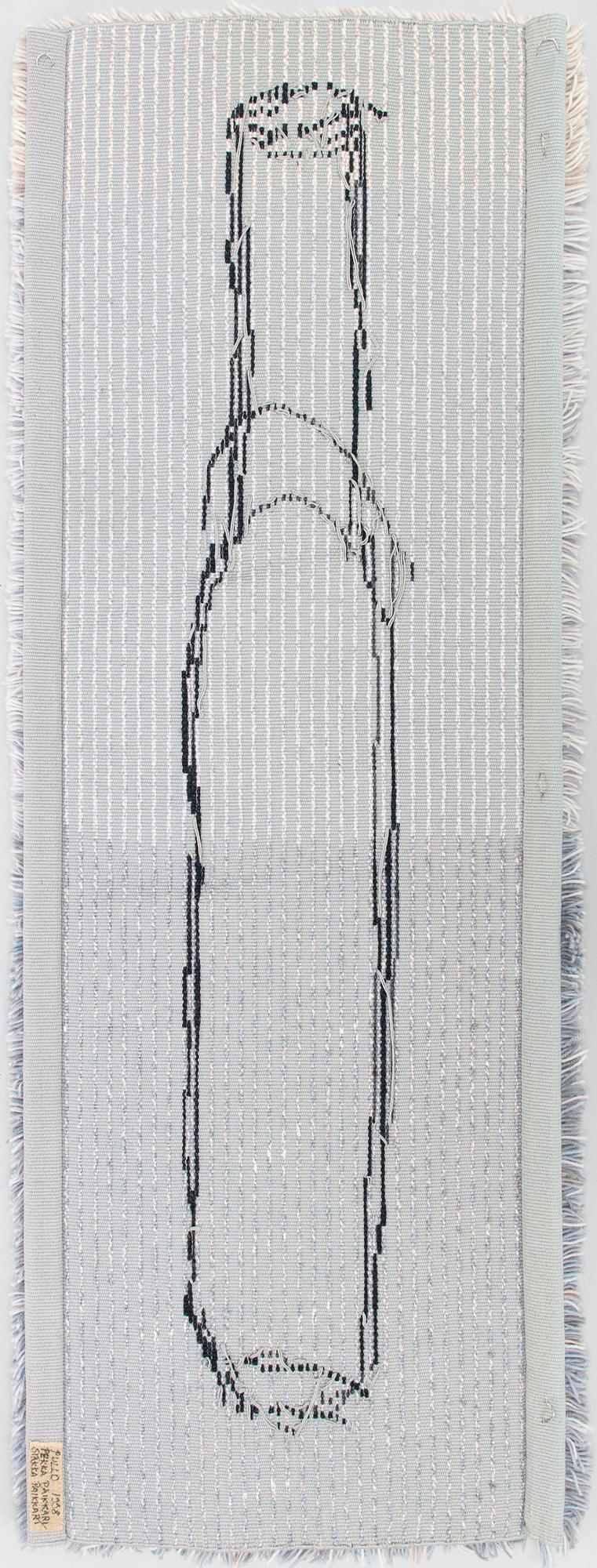 PEKKA PAIKKARI, ryijy, toteutus Sirkka Paikkari Loomsterstudio, Finland 1998.
