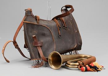 JAKTHORN och JAKTVÄSKA, 1900-tal.