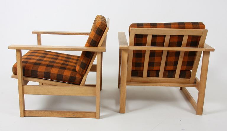 FÅTÖLJER, 4 st, 1960-70-tal.