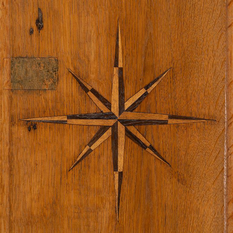 A 18th Century oak cabinet.