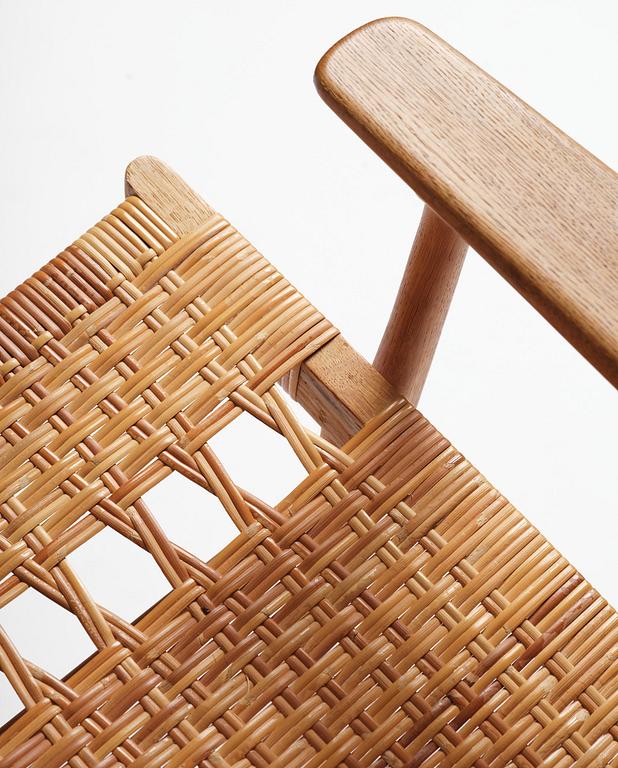 Hans J. Wegner, fåtölj, "CH27", Carl Hansen & Son, Danmark, 1950-tal.