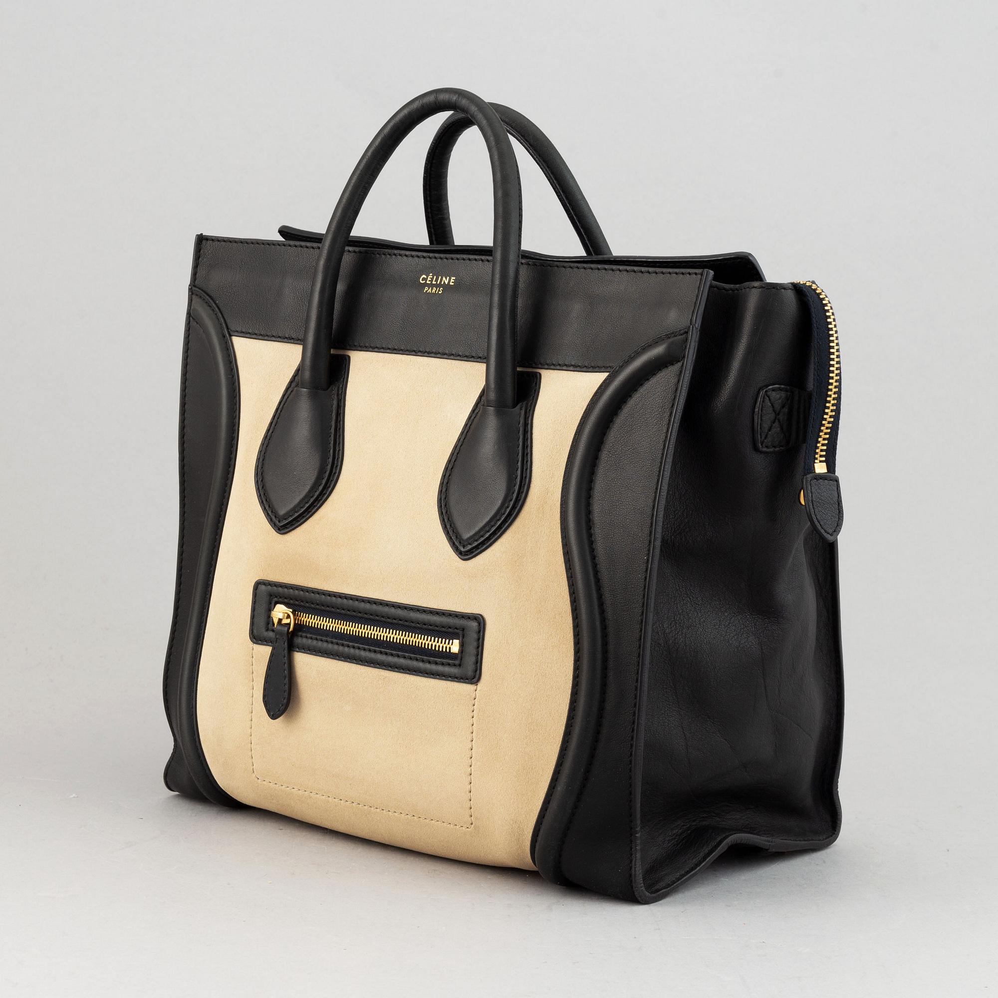 Céline, a 'Luggage Tote' leather bag.