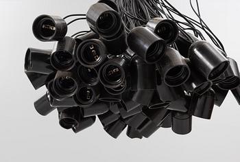 Rody Graumans, a ceiling lamp, "85 lamps", Droog Design, Holland, after 1993, provenance Lasse Åberg.