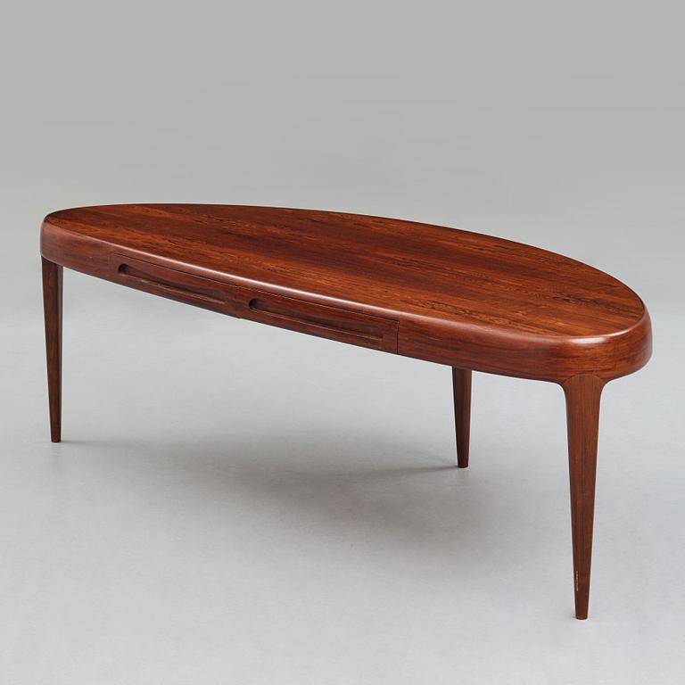 Johannes Andersen, a "F 106" sofa table, Trensum, Sweden, 1960's.