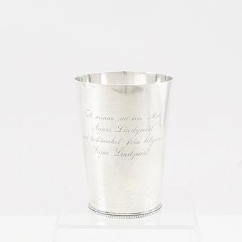 Wiwen Nilsson, goblet sterling silver, Lund 1946.