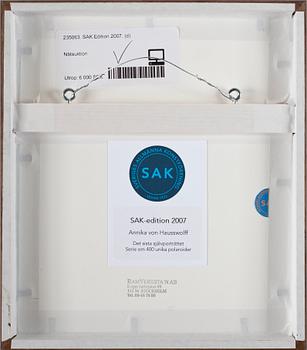 ANNIKA VON HAUSSWOLFF, fotografi, SAK Edition 2007.