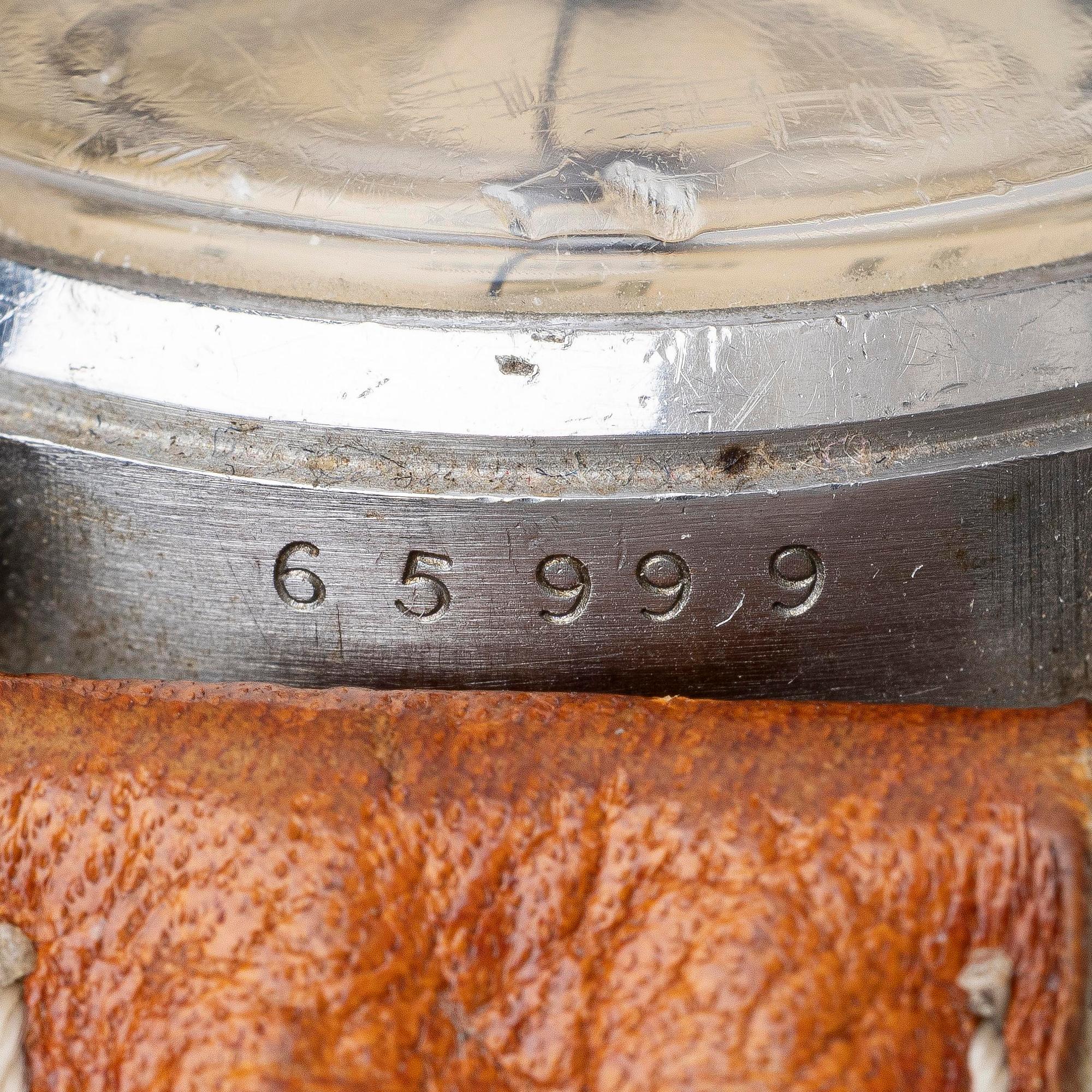 Heuer, "Big Eyes", "Radium", ca 1945.