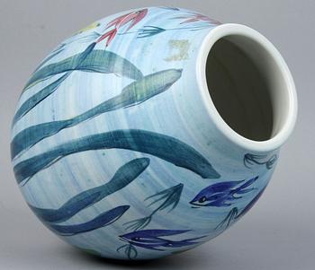 VAS, stengods, Hertha Bengtson, Rörstrand.