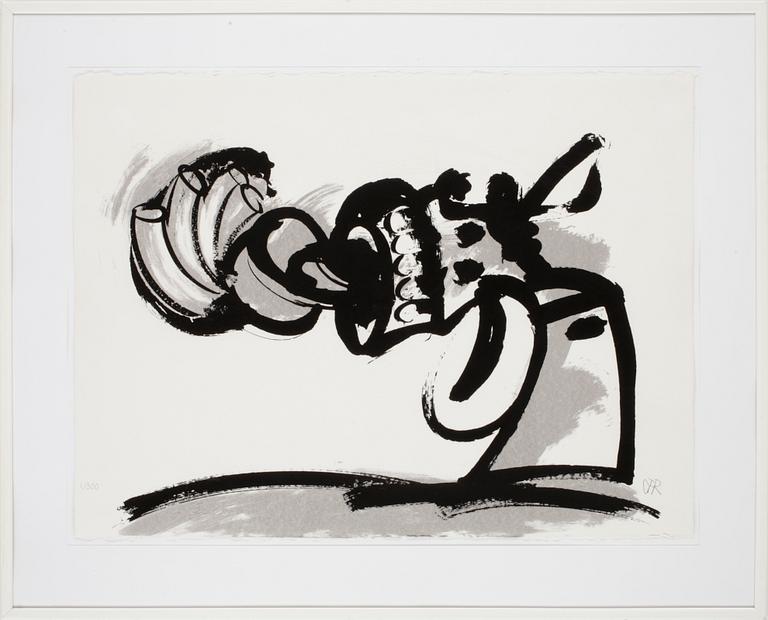 CARL FREDRIK REUTERSWÄRD, litografi, monogramsign o numr 1/300.