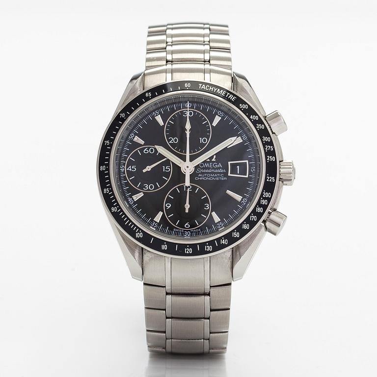 Omega, Speedmaster, Date, chronograph, wristwatch, 40 mm.