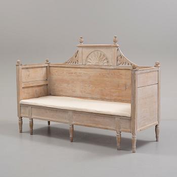 A Swedish Gustavian sofa / bed from around year 1800.