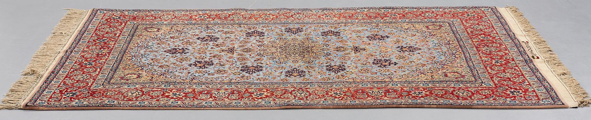MATTA, Old Isfahan, ca 240 x 149,5 cm (samt kortsidorna med 2,5 respektive 5,5 cm slätväv).