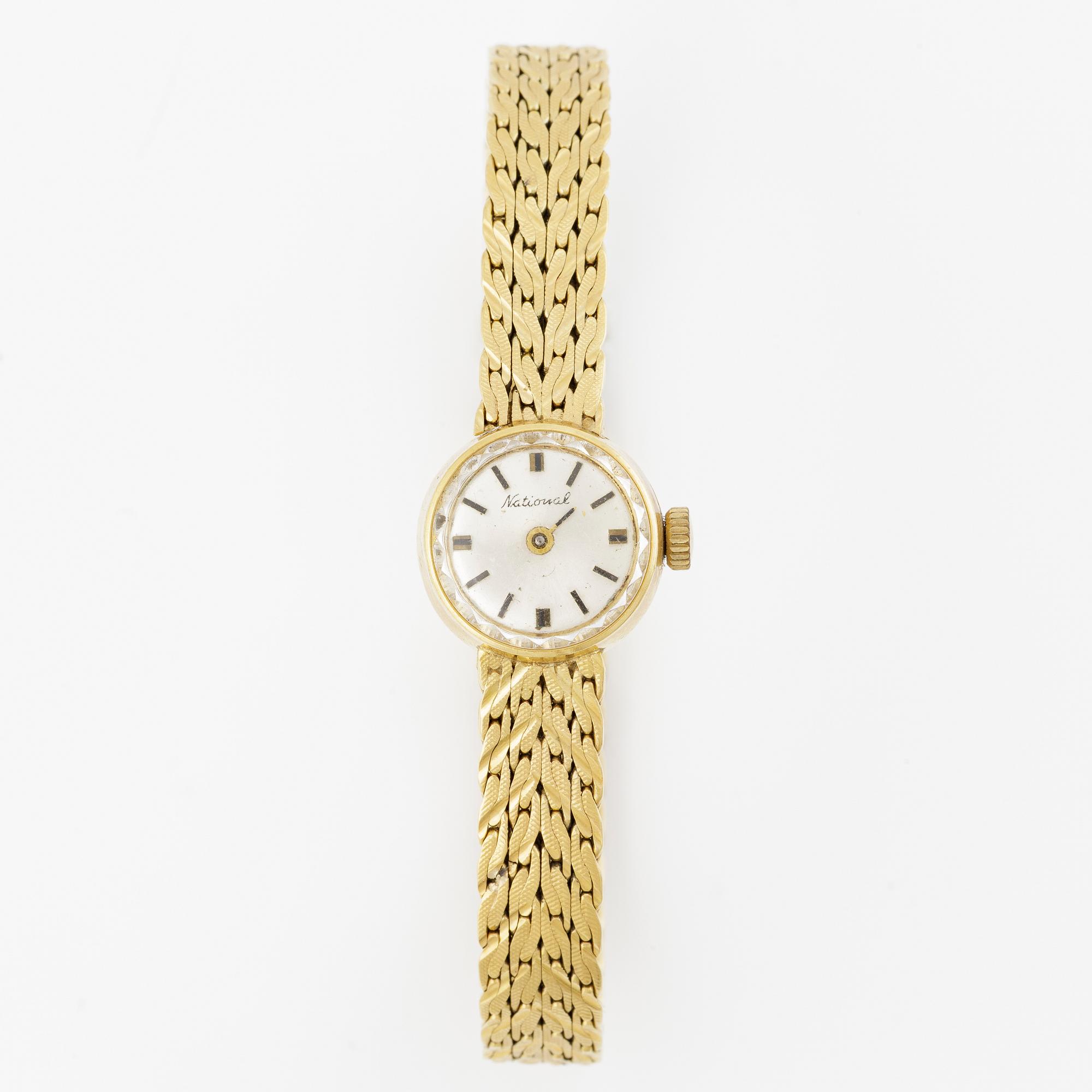 National, wristwatch, 15 mm.