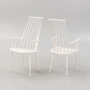 Poul M. Volther, eight armchairs 'J110', HAY, Denmark.