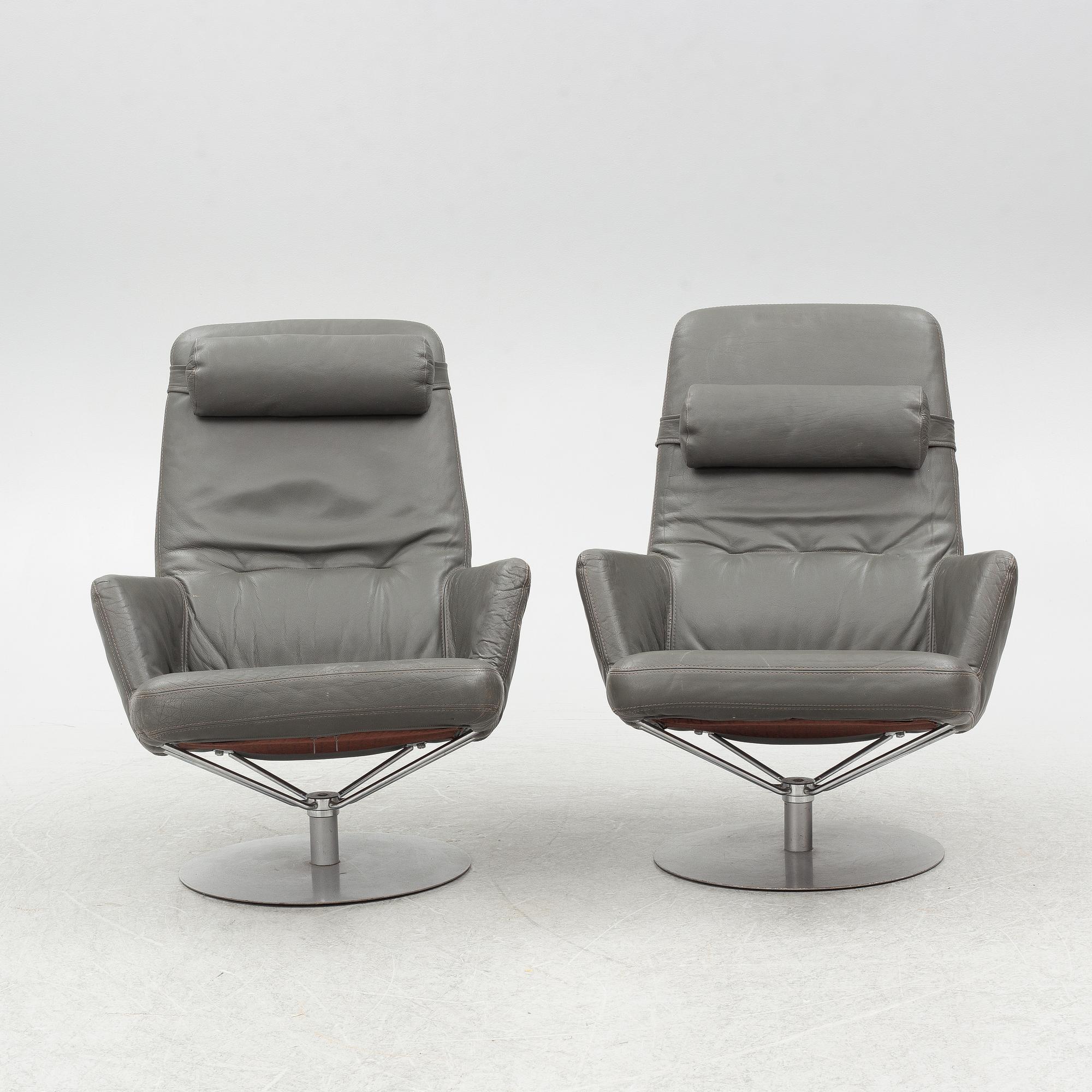 Kenneth Bergenblad, armchairs, a pair, "Superroto", Dux, model designed in 1987.