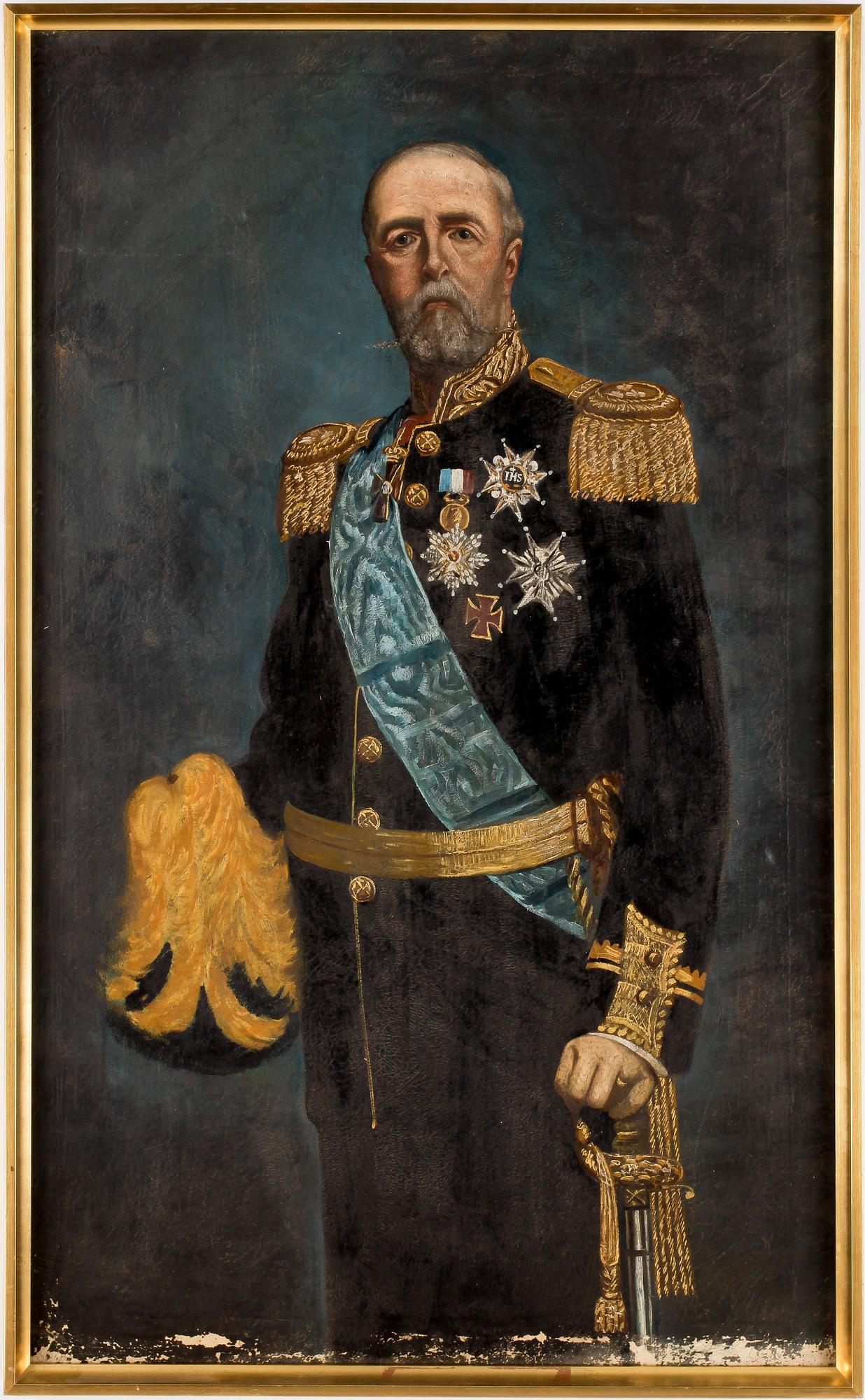 CARL GABRIEL WADELL, olja på duk, signerad och daterad-1895.