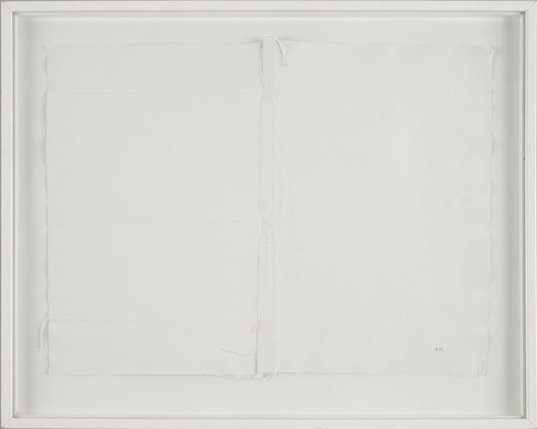 RUNE HAGBERG, mixed media, monogramsign.