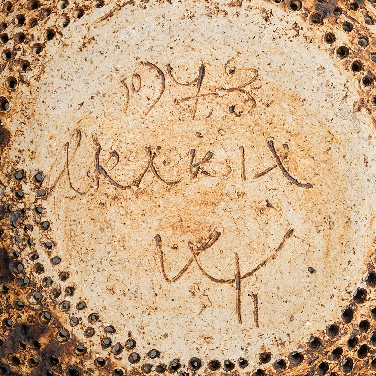 Raija Tuumi, Bowl, signed 1973, Arabia Raija Tuumi.