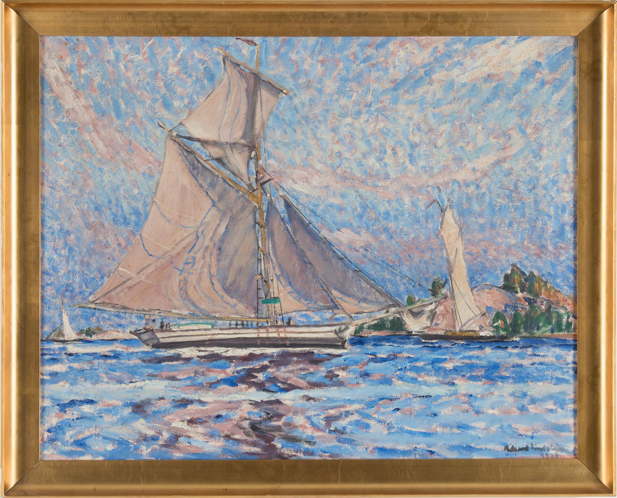 RIKARD LINDSTRÖM, oil on canvas, signed Rikard Lindström and dated 1928.