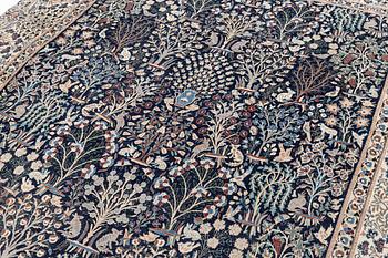 Matta, Nain, figural, ca 300 x 204 cm.