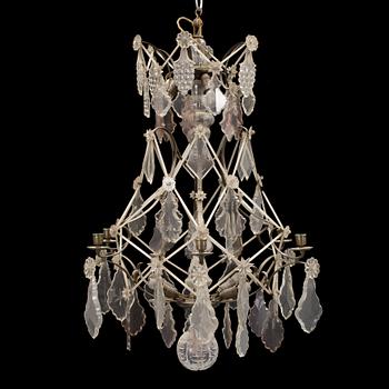 a rococo-style chandelier from the first half of the 20th century.
