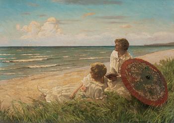 Paul Fischer, Girls on the beach.