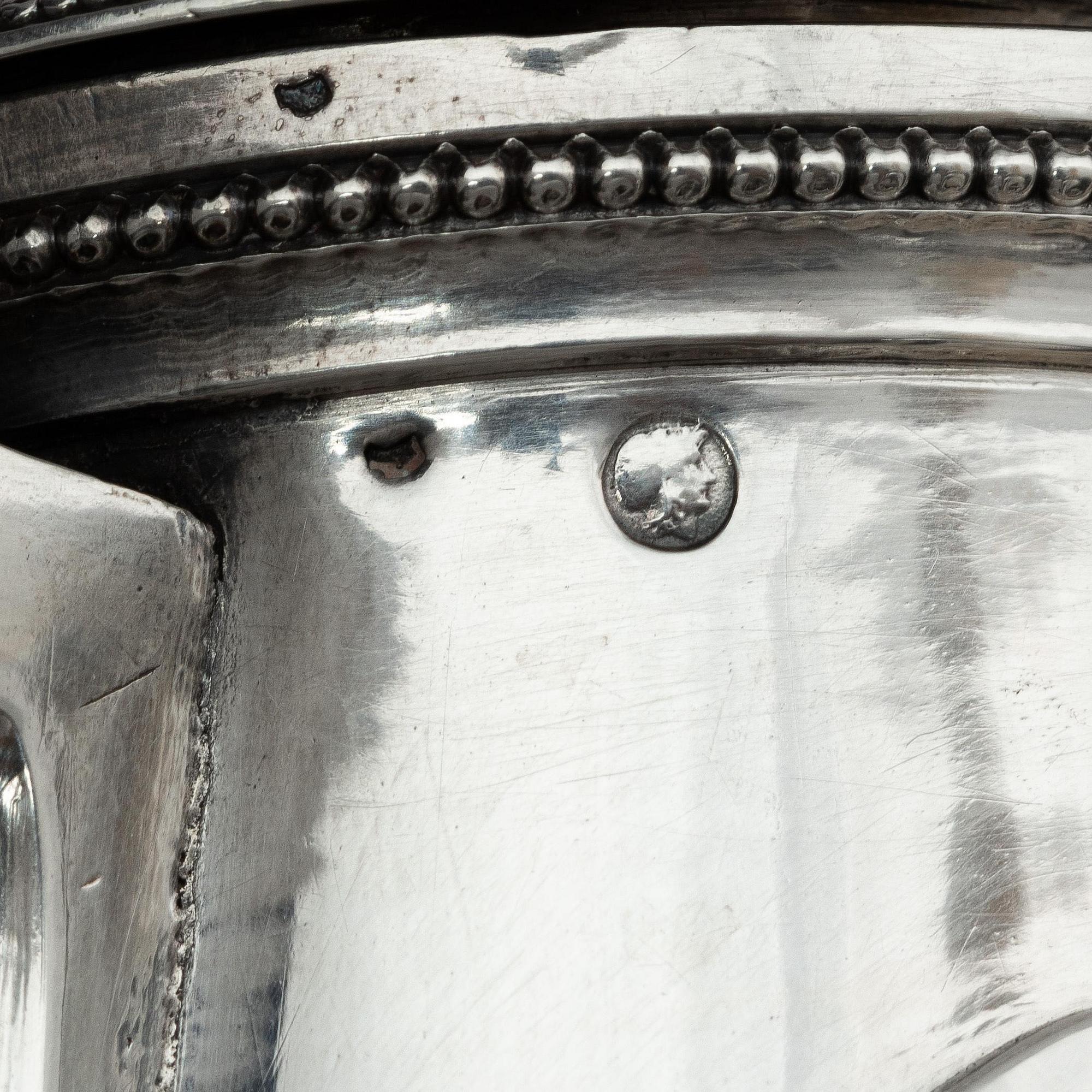 A French silver jug, mark of Jean-Pierre Nicolas Bibron, Paris (active circa 1798-1809).