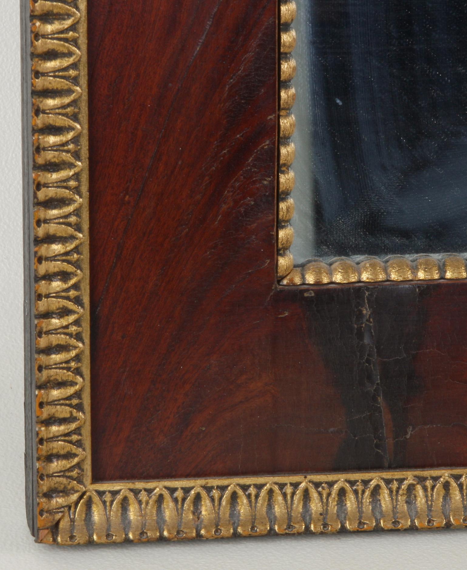 SPEGEL, Karl Johanstil, mahogny.