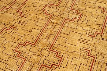 Rug, modern, Afghanistan, approx. 300 x 250 cm.