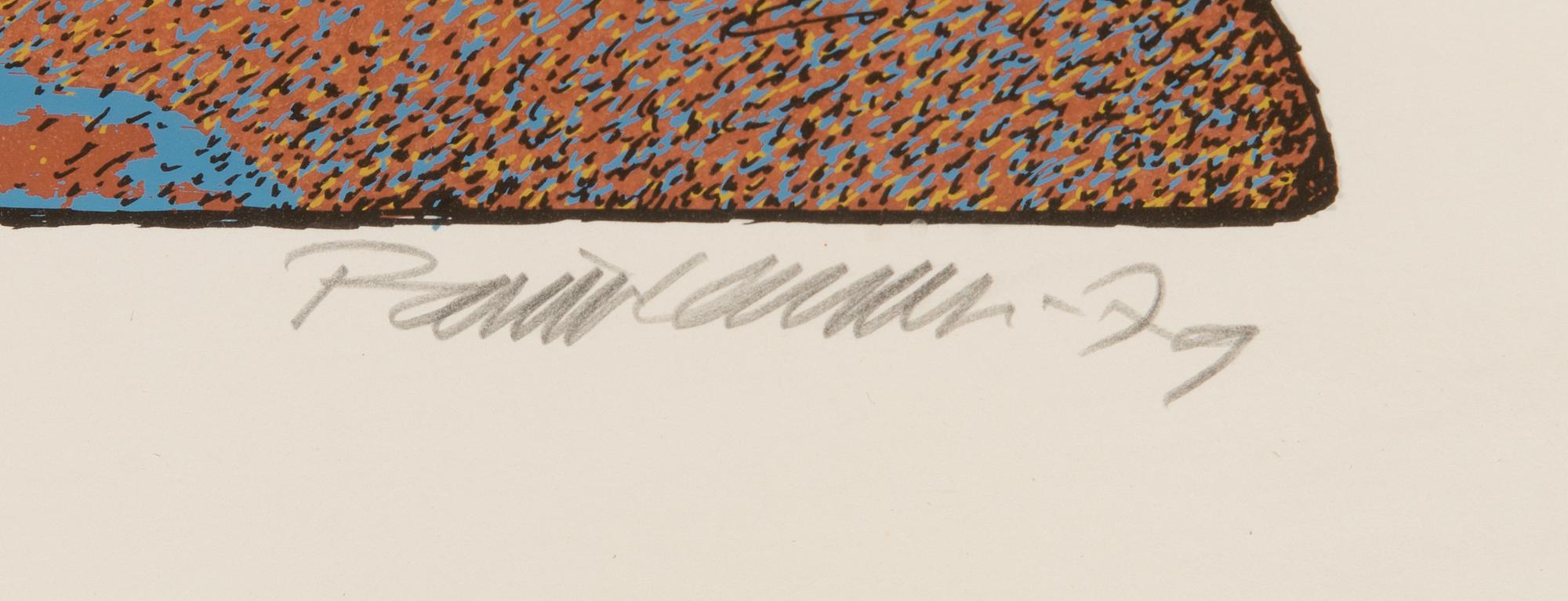 RAIMO KANERVA, serigraphs, set of 4, signed, dated -79 and numbered.