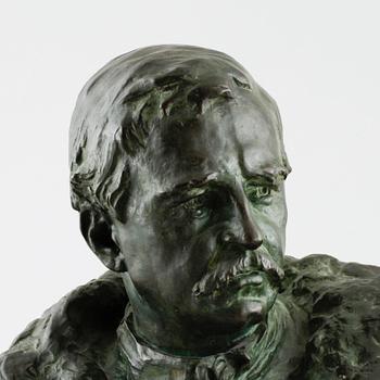 INGEL FALLSTEDT, a bronze sculpture, signed.