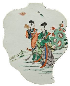 PORSLINSPLATTA, Kina, 1700/1800-tal.