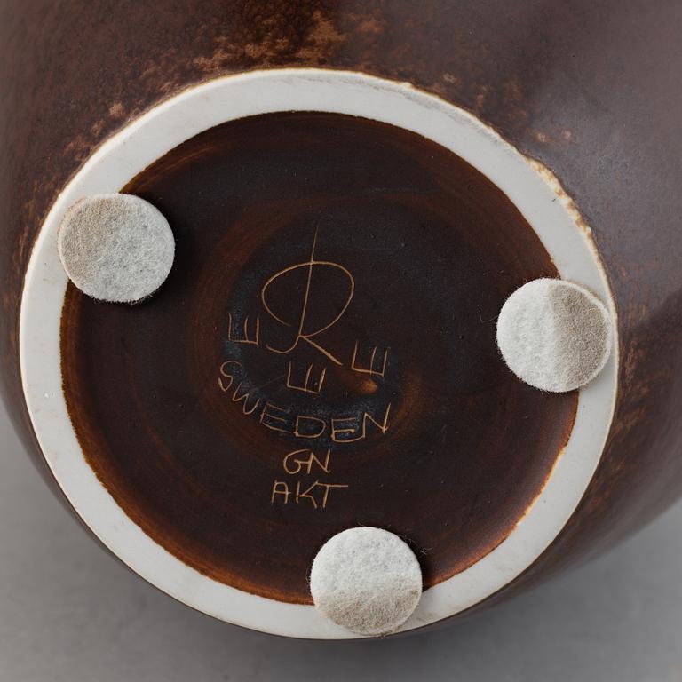 GUNNAR NYLUND, a stoneware vase, Rörstrand, Sweden 1950-60's.