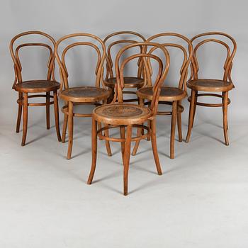 STOLAR, 6 st, Thonetmodell, 1900-talets början.