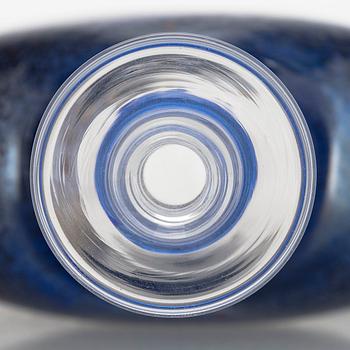 Bertil Vallien, bottle signed Kosta Boda B. Vallien 89253.