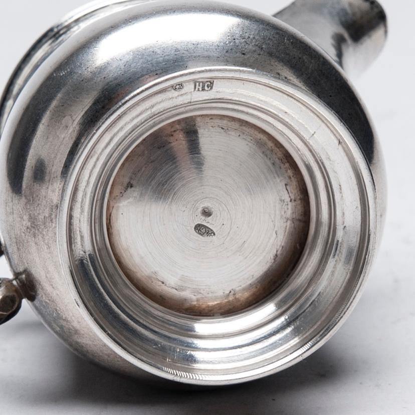 GRÄDDSNÄCKA, silver, Russland, 1800/1900-tal. Vikt 106,8 g.